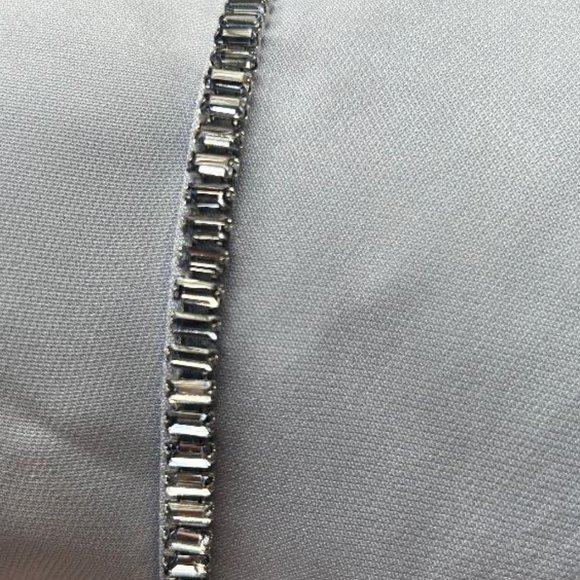 MASSIMO DUTTI Studio Flowing shirt with rhinestone detail 9407/954 - Picture 11 of 13